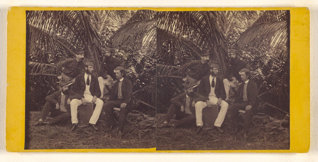 [Don Collins et ses amis à terre dans la baie de San Blas, expédition du Darién] - Timothy H. O