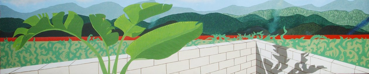 Vue du balcon, appartement de la rue Fujin, Taipei - Timothy Nathan Joel