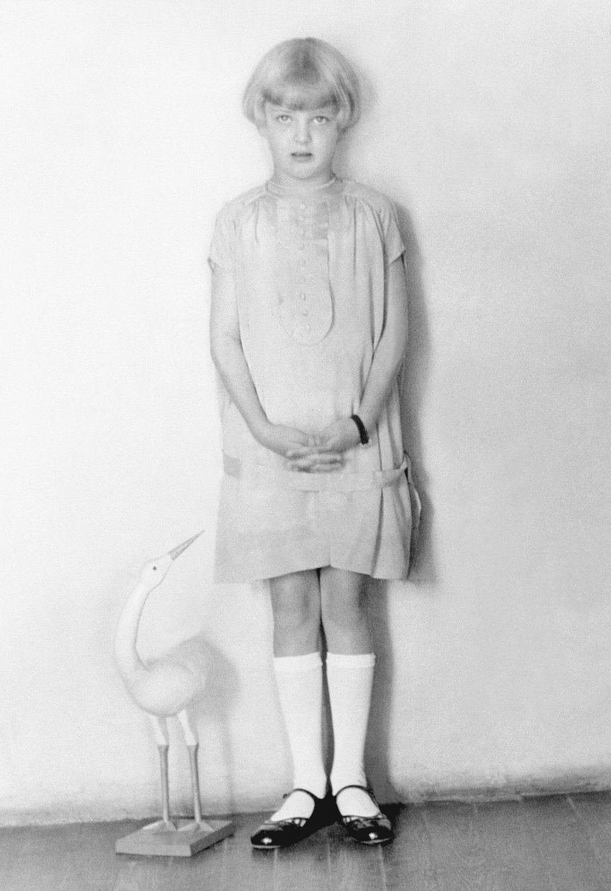 Fille avec cigogne, Mexico, vers 1926 - Tina Modotti