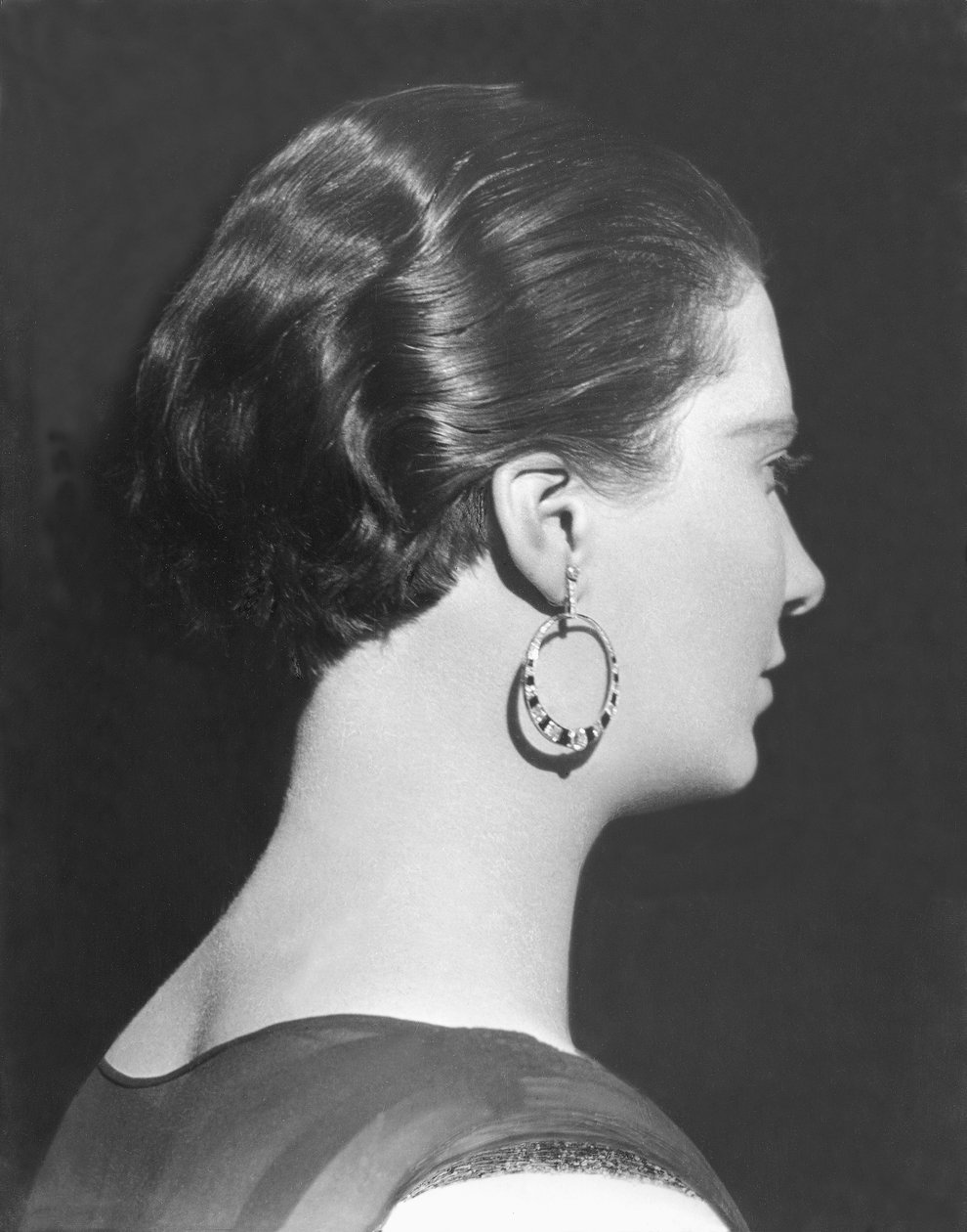 Femme avec Boucle d