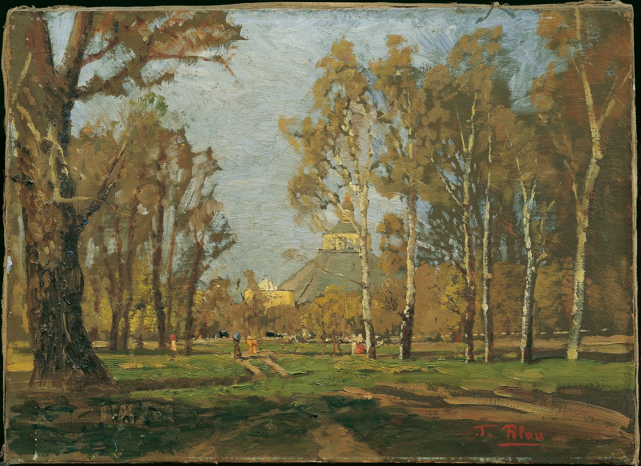 Au Prater près de la Rotonde - Tina Blau