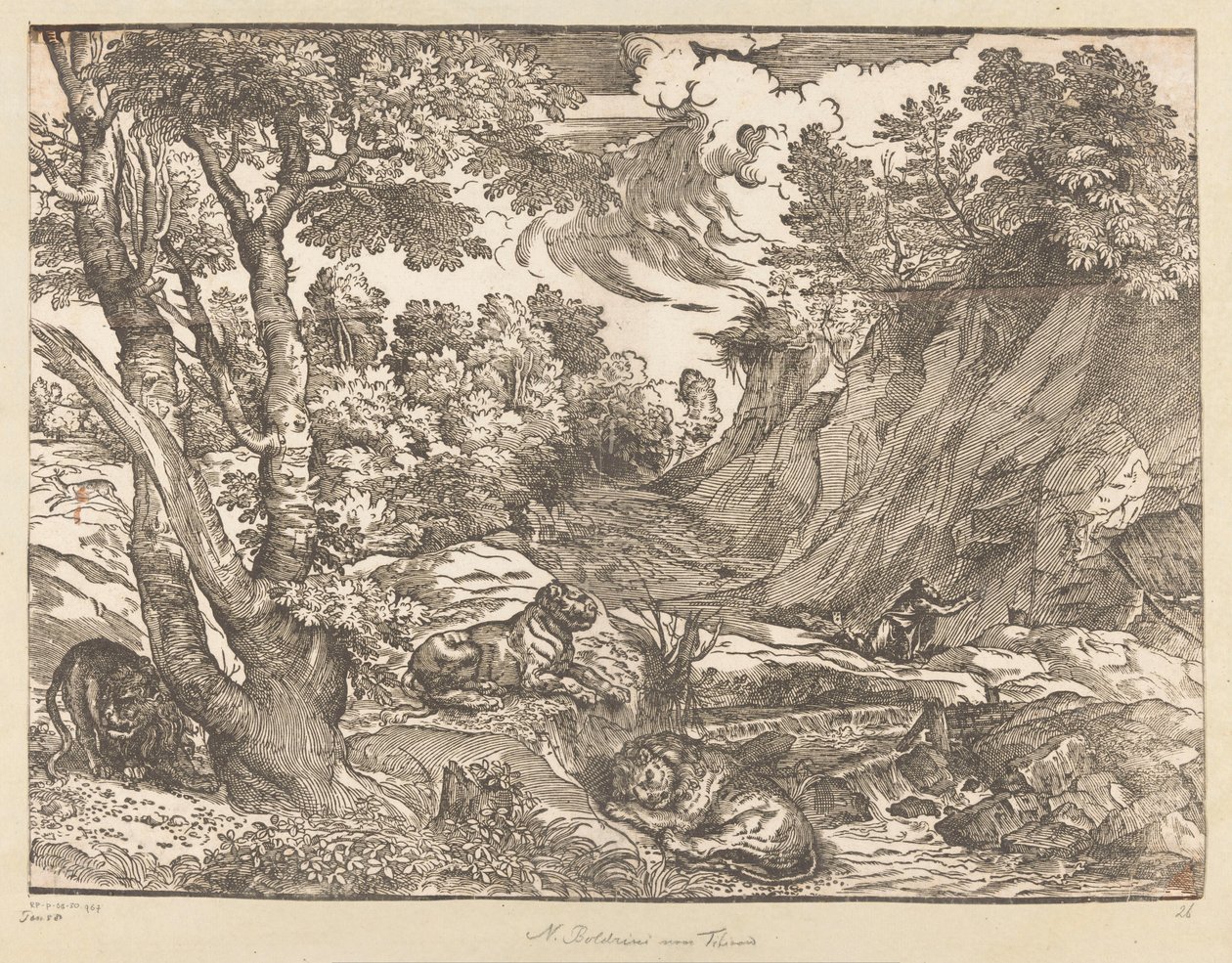 Paysage avec saint Jérôme - Titiaan