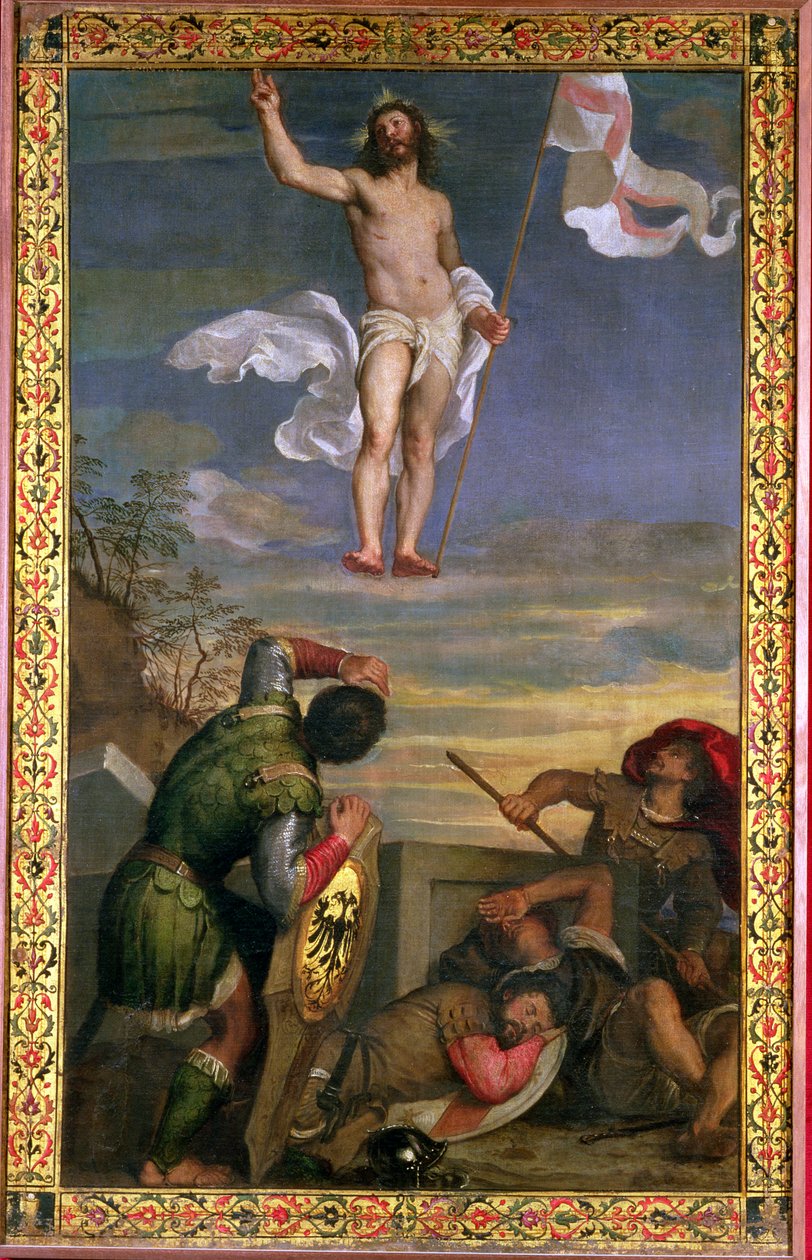 La Résurrection du Christ - Tiziano Vecelli
