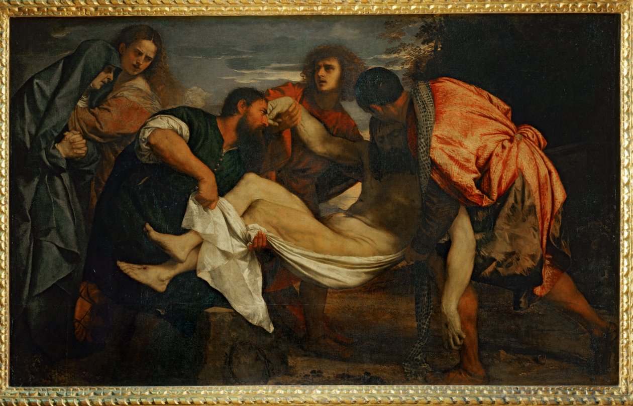 Le Transport du Christ au tombeau - Entombment of Christ … - Titian (c.1488 1576)
