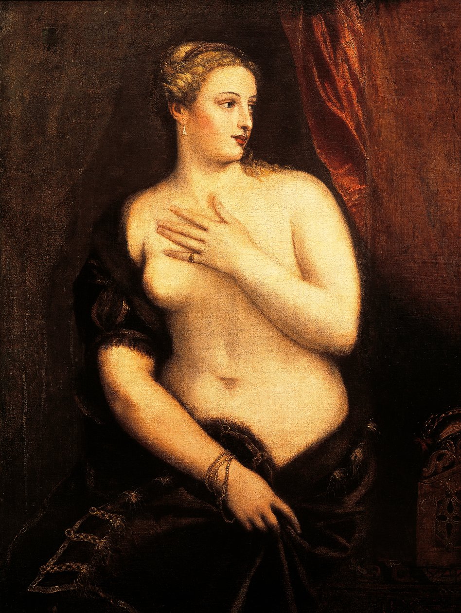 Vénus au miroir - Titian (c.1488 1576)