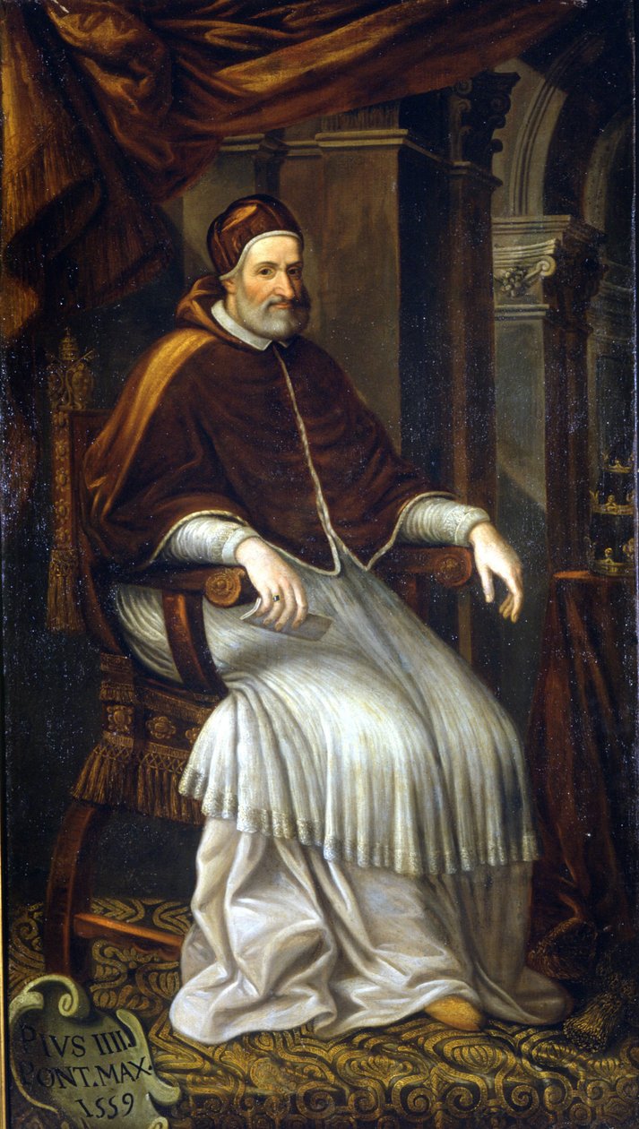 Pie IV (1499 - 1565) - Titian (c.1488 1576) (school of)