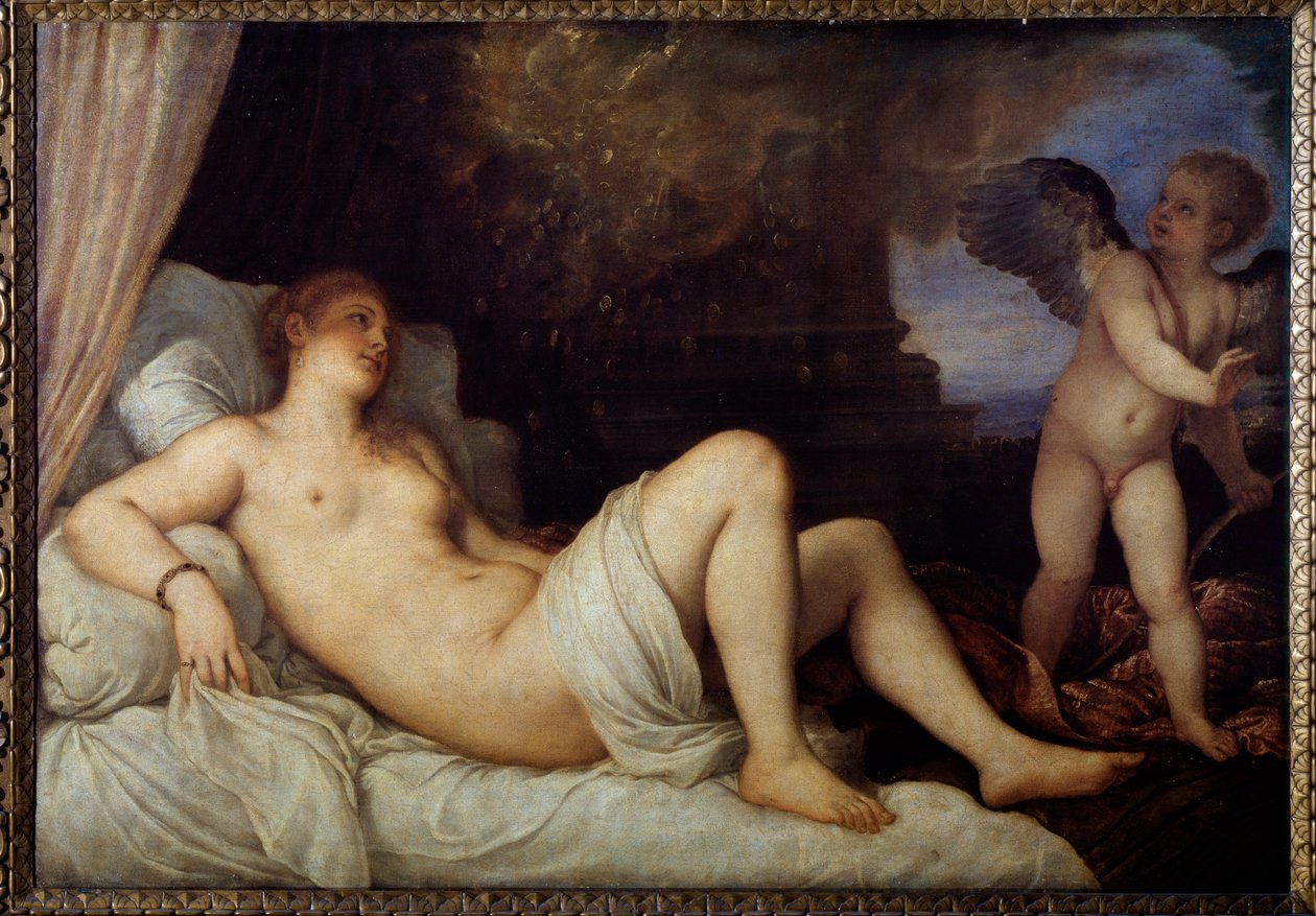 Danaé - Titian (c.1488-1576)