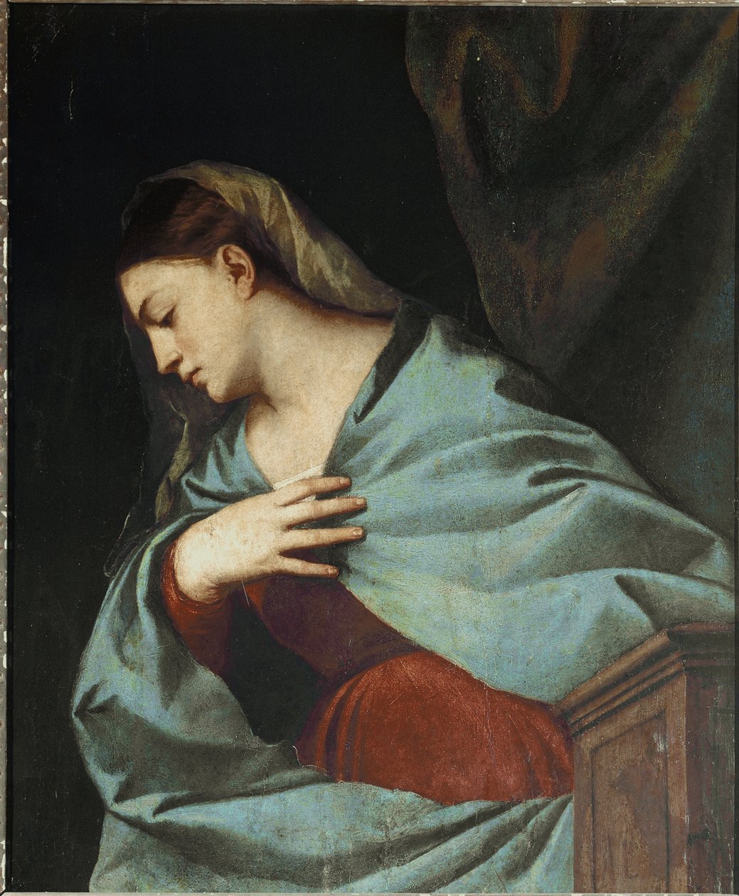 Polyptyque Averoldi : Vierge annoncée - Titian (c.1488 1576)