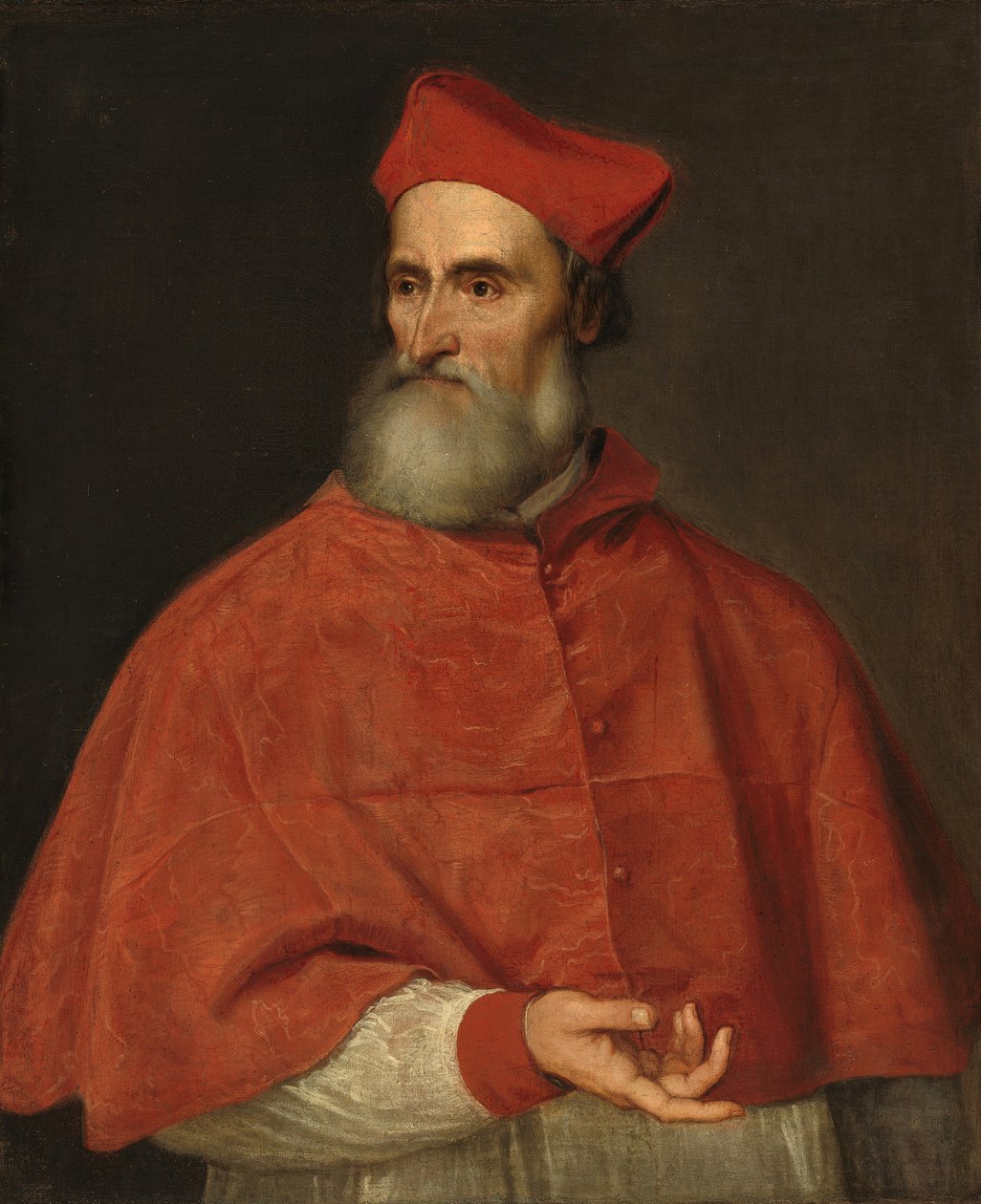 Portrait du cardinal Pietro Bembo - Tiziano Vecelli