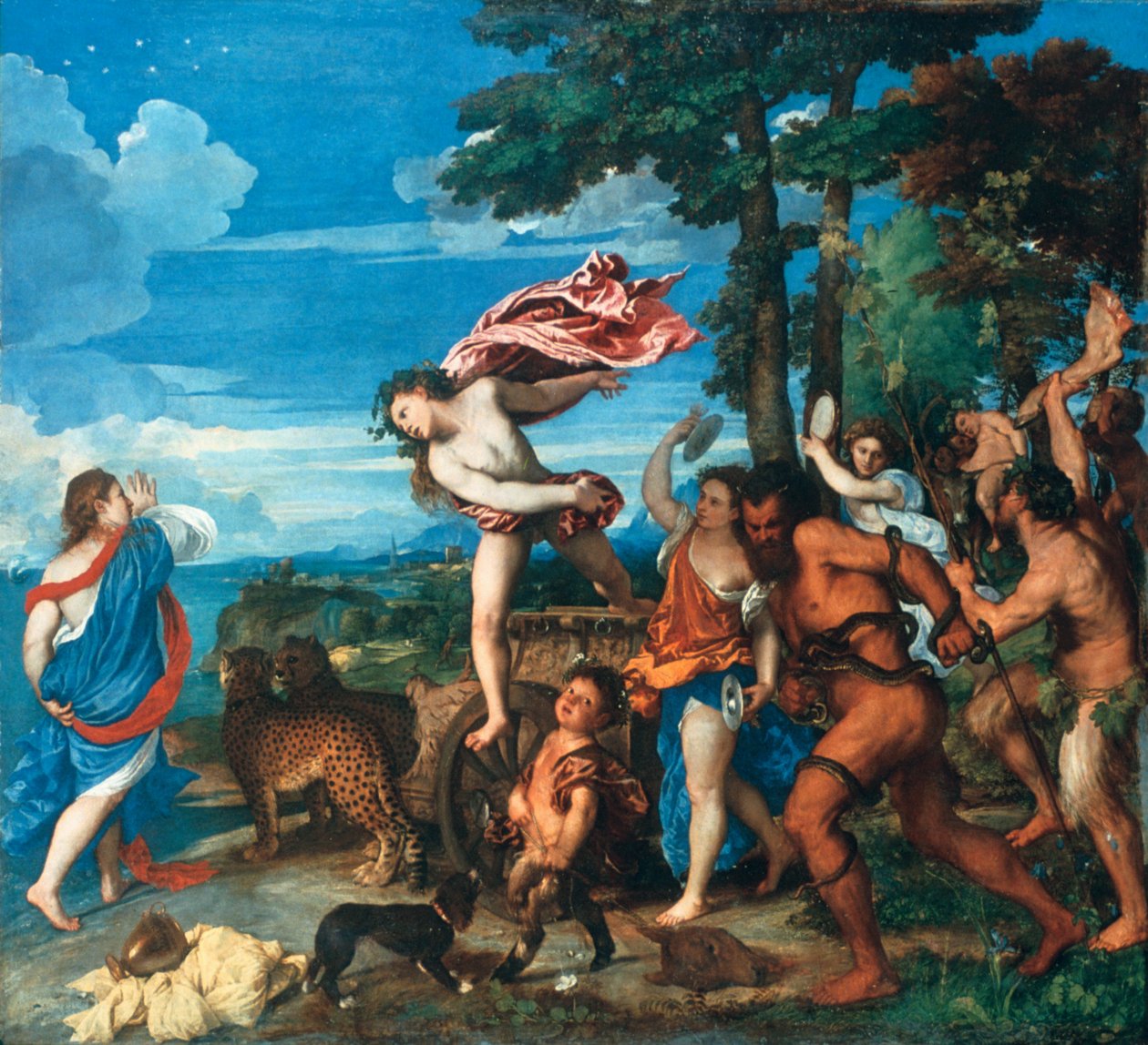 Bacchus et Ariane - Tiziano Vecelli