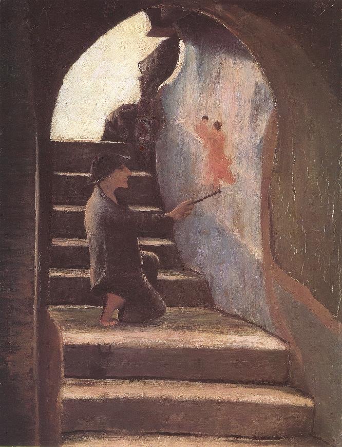 Jeune peintre - Tivadar Kosztka Csontvary