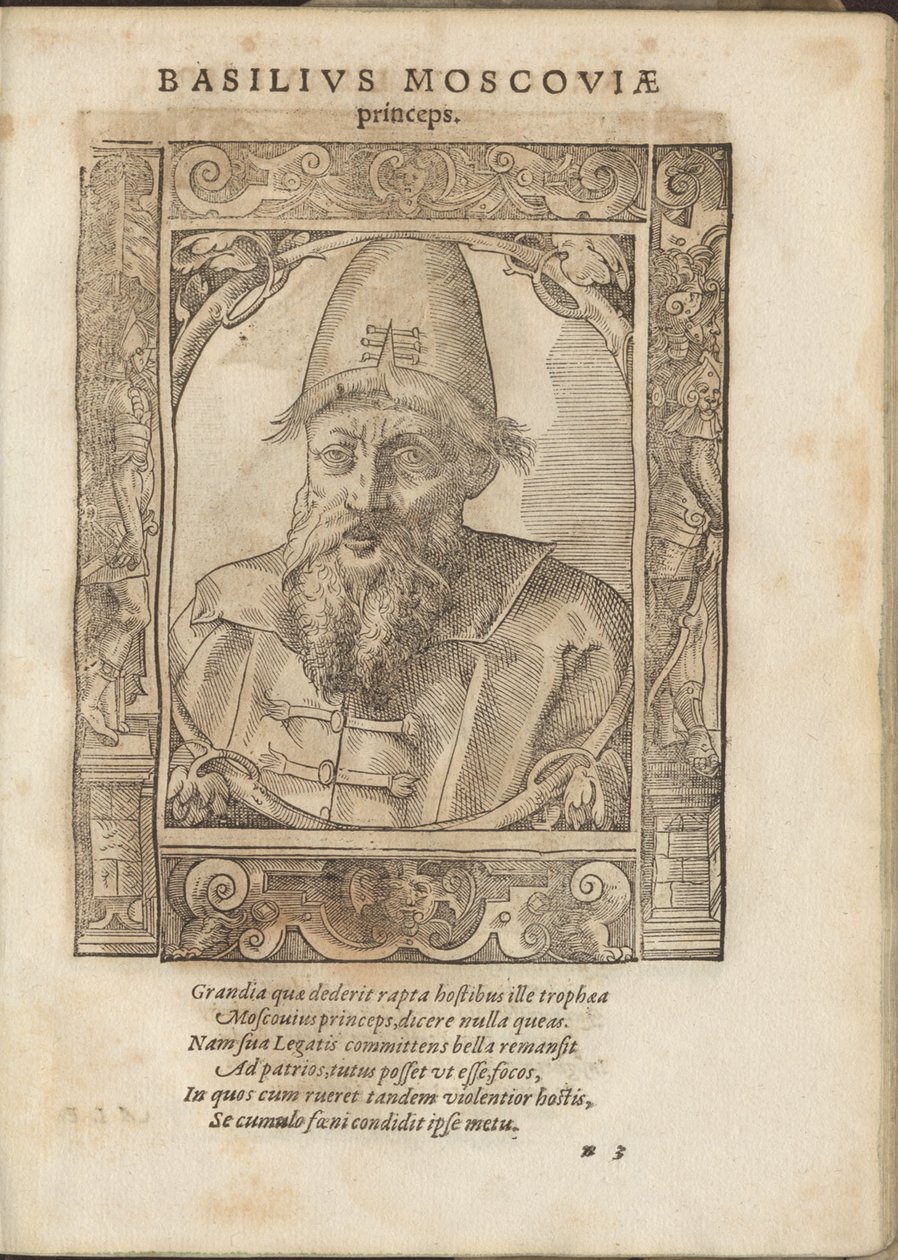 Portrait du tsar Ivan IV le Terrible 1530-1584 - Tobias Stimmer