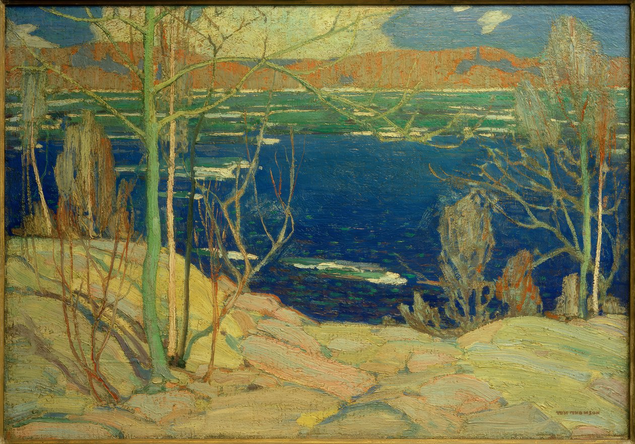 Glace de printemps - Tom Thomson