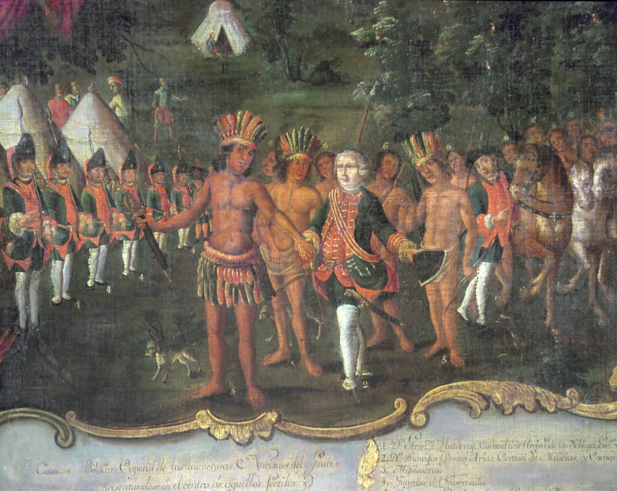 Le camp du gouverneur Matorras dans le Chaco - Tomas Cabrera