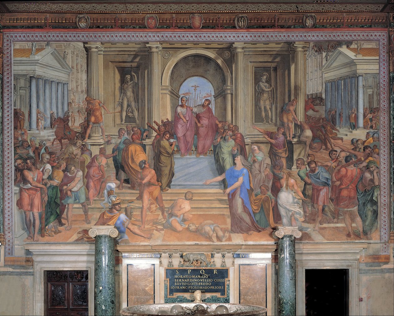 Justice de Brutus - Tommaso Laureti