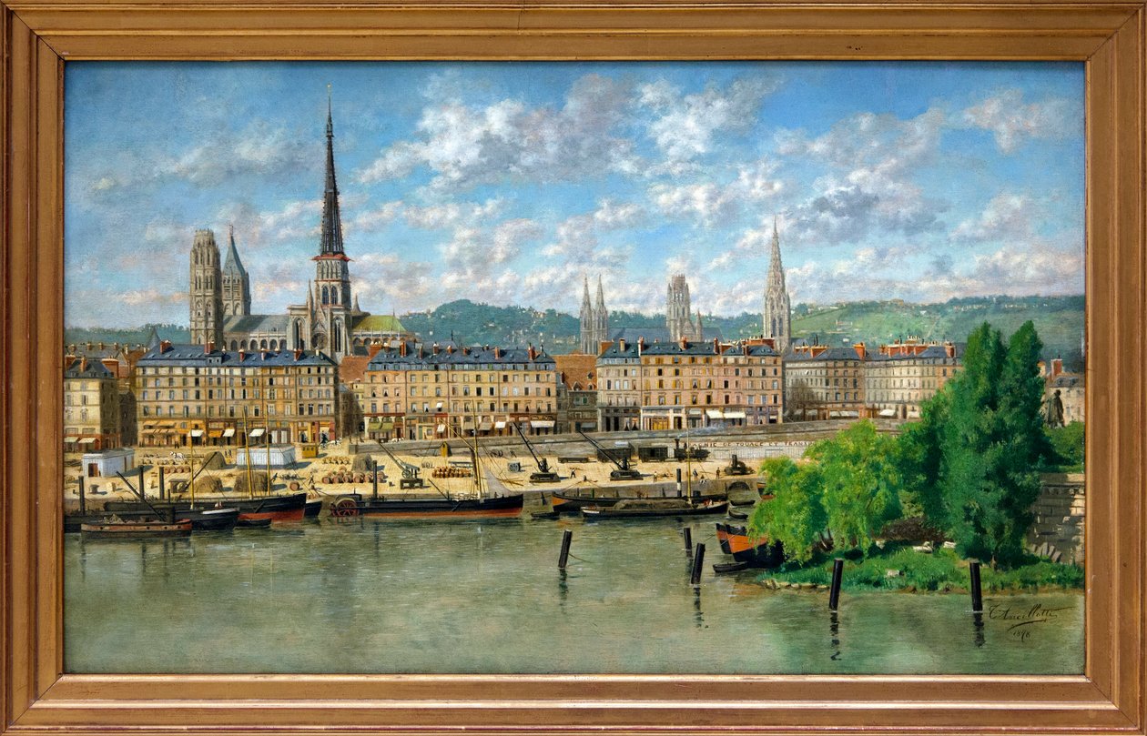 Le port de Rouen - Torello Ancillotti