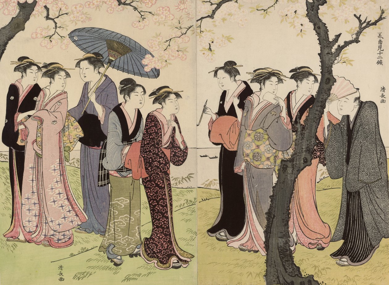Le Troisième Mois - Torii Kiyonaga