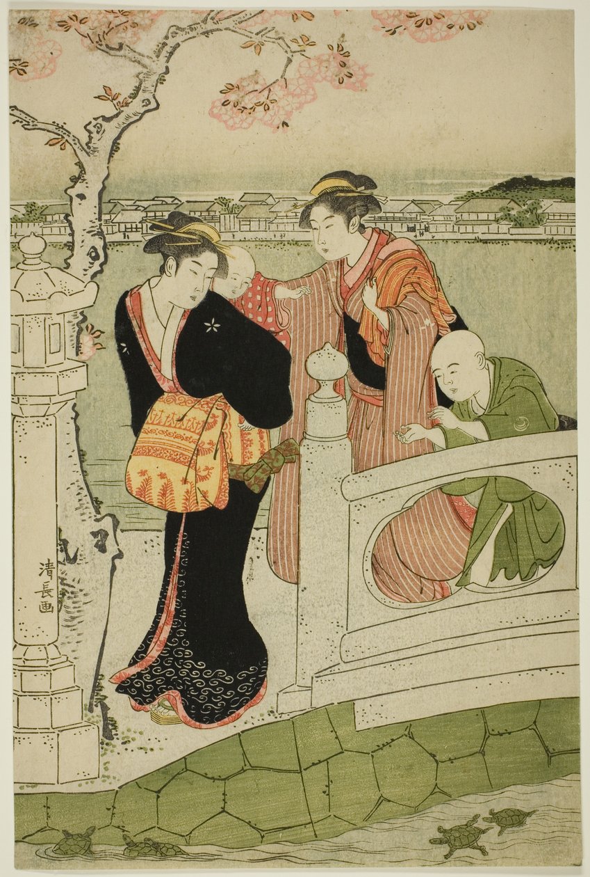 Femmes et enfants sur la chaussée de l