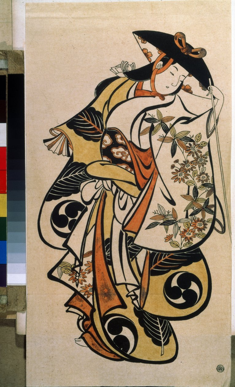 Acteur interprétant un rôle féminin - Torii Kiyonobu I