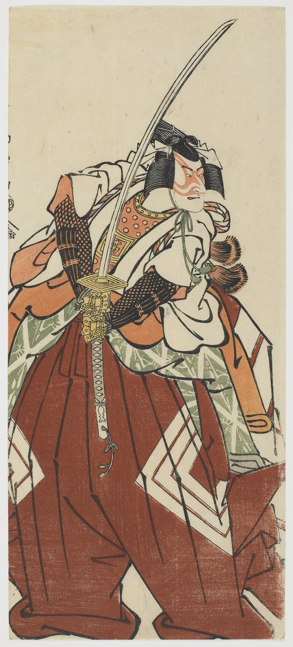 Ichikawa Komazo III en Shinozuka Goro, 1794 - Toshusai Sharaku