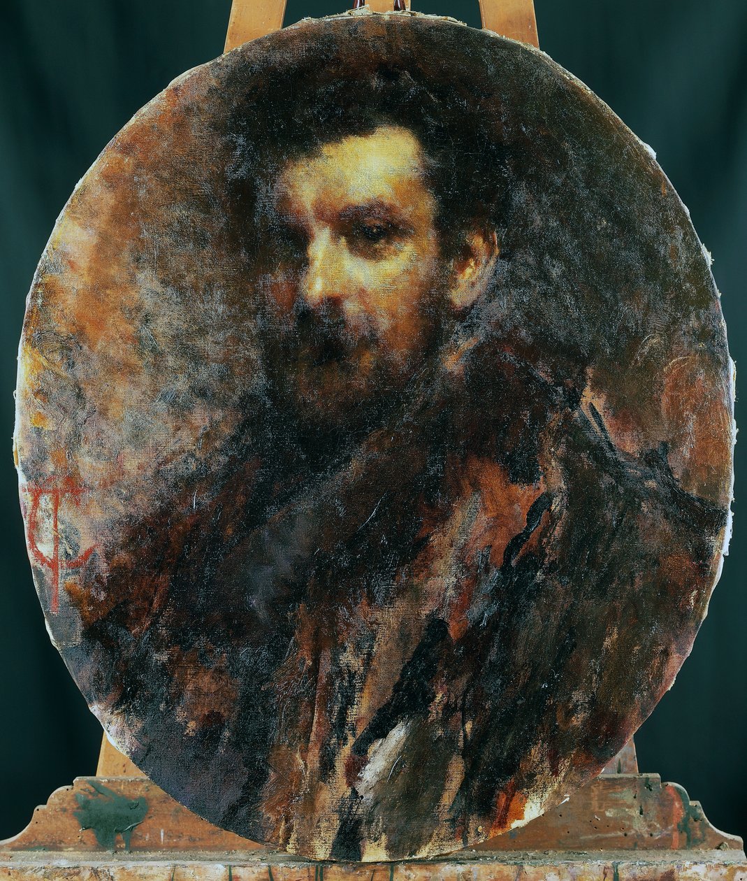 Portrait de Cletto Arrighi, pseudonyme de Carlo Righetti (Milan) - Tranquillo Cremona