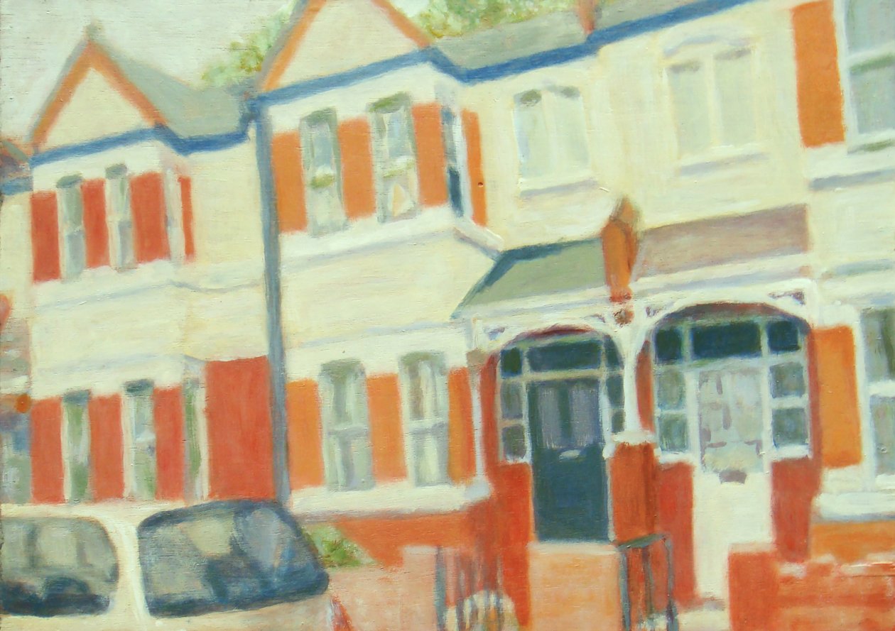 Un endroit pour vivre 49, 2012 (huile sur contreplaqué) - Trevor Burgess