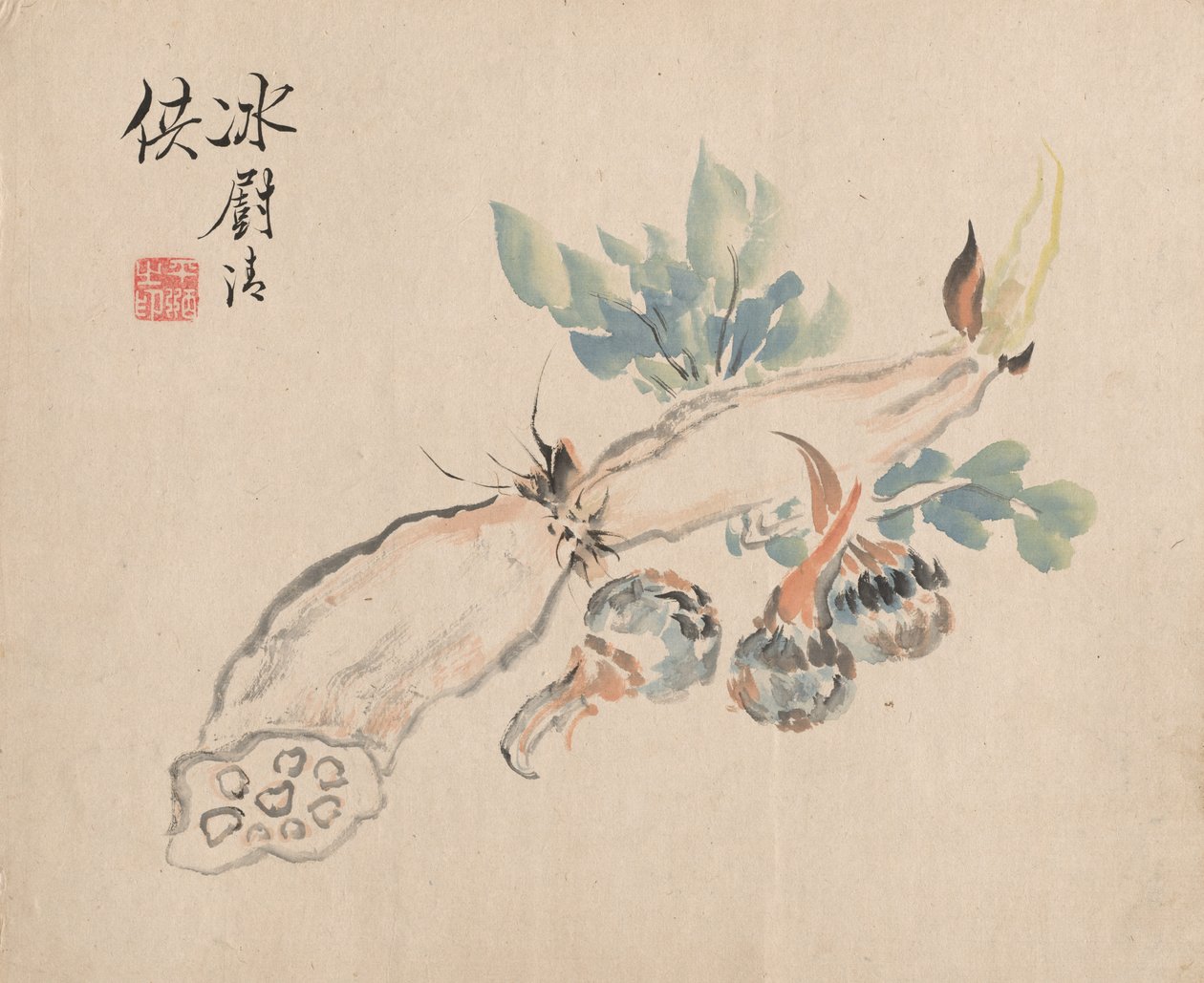 Racine de lotus et langue de serpent - Tsubaki Chinzan
