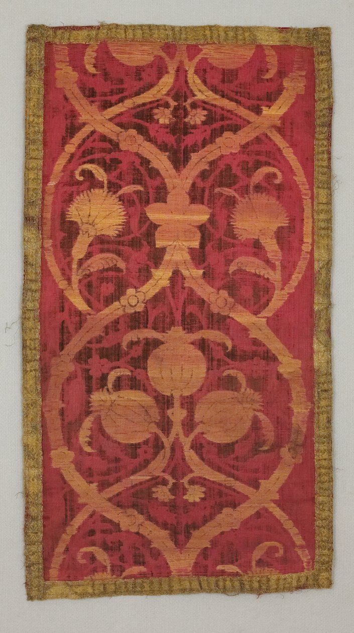 Panneau : velours avec motif évidé - Turkish School