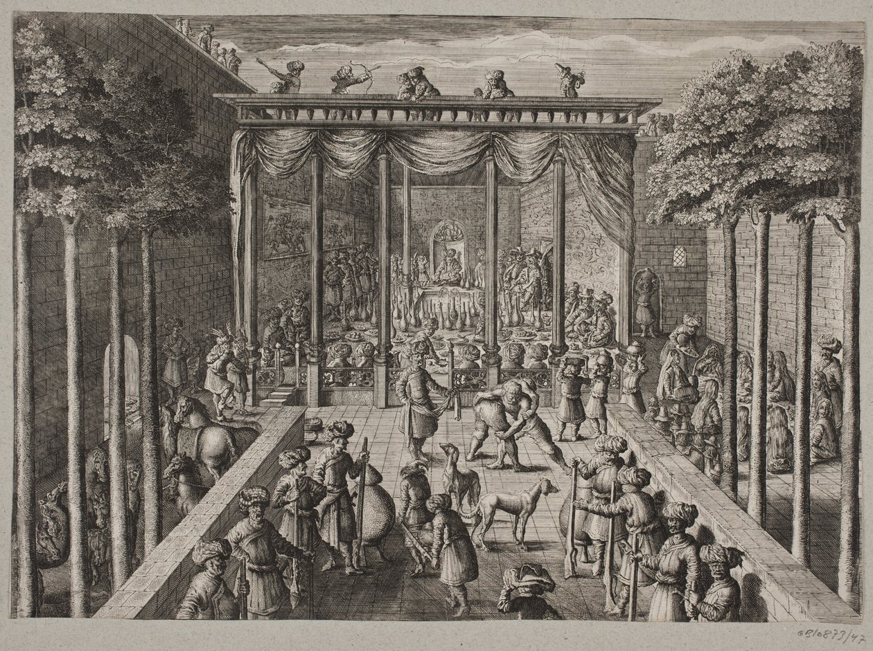 Banquet dans un jardin oriental - Ubekendt