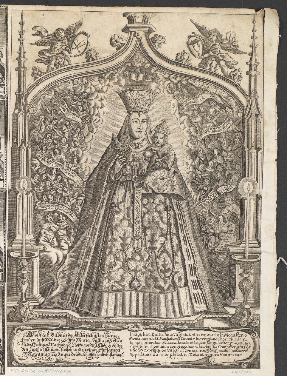 La Vierge Marie avec l