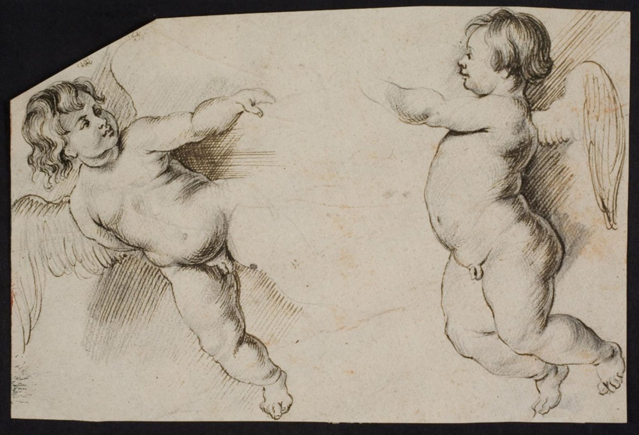 Deux figures angéliques - Ubekendt