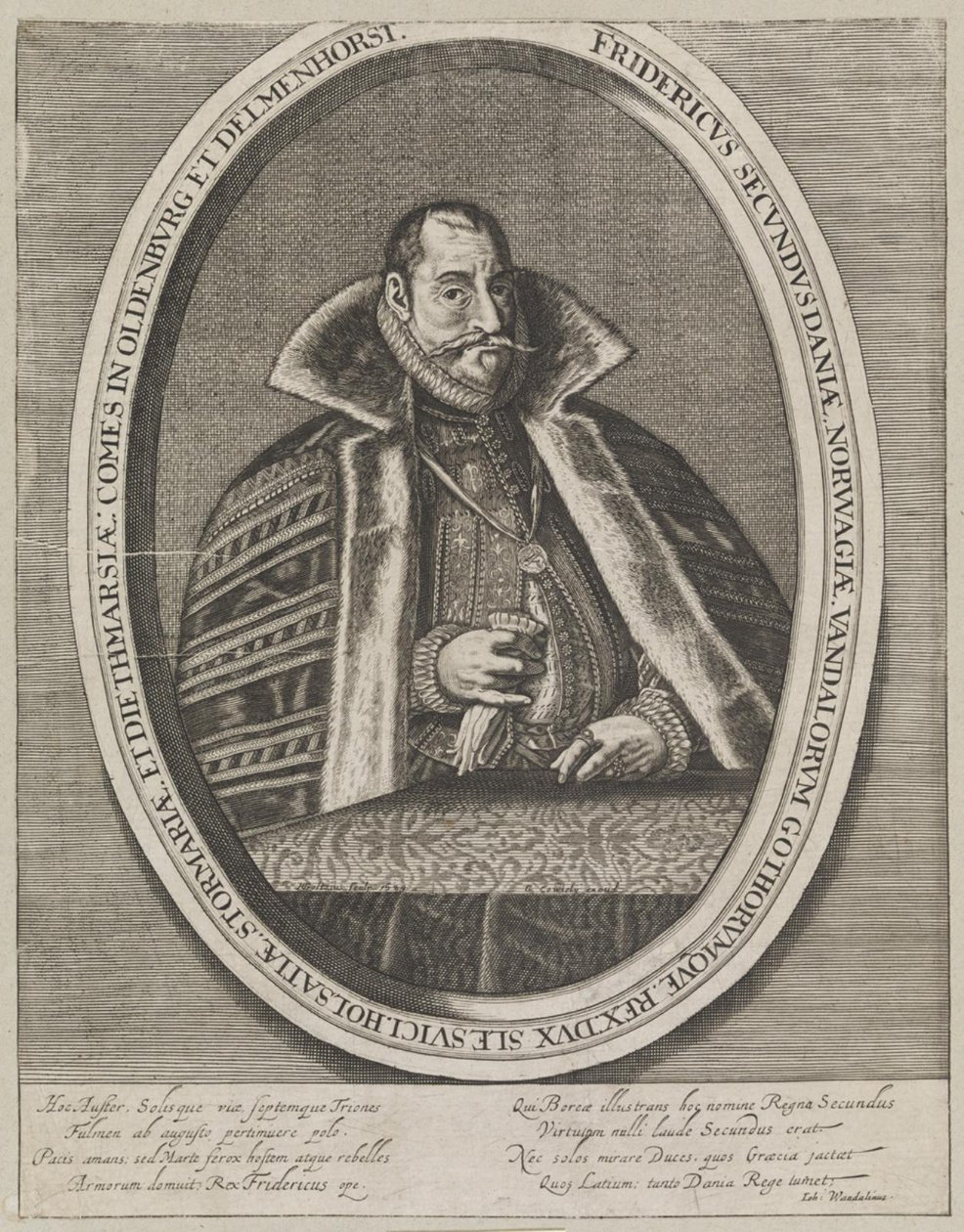 Frédéric II, roi de Danemark et de Norvège - Ubekendt 1600 tallet