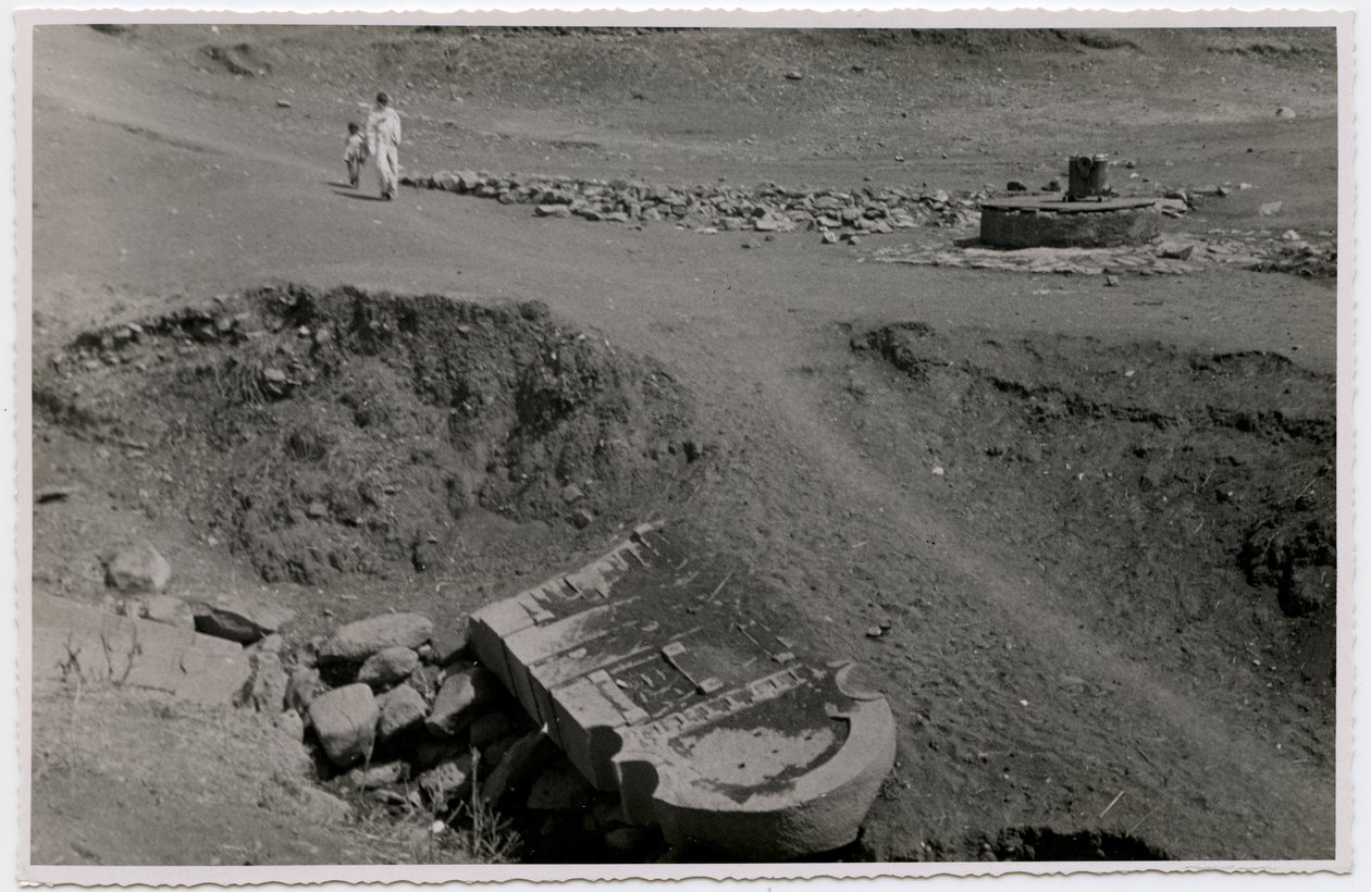 Fragments de stèle, Axum, Éthiopie, photographie d