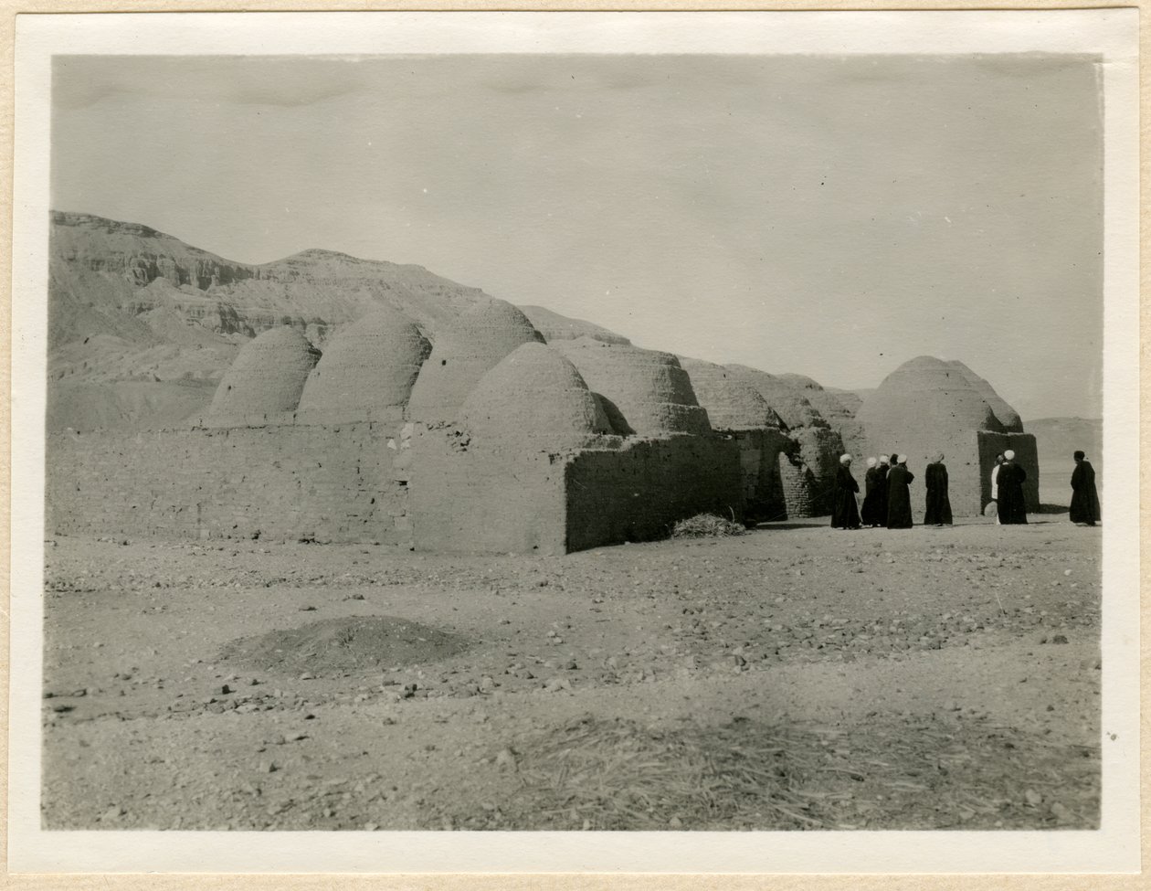 Monastère des saints Théodore et Acladio, Medinet Habu, Égypte, photographie d