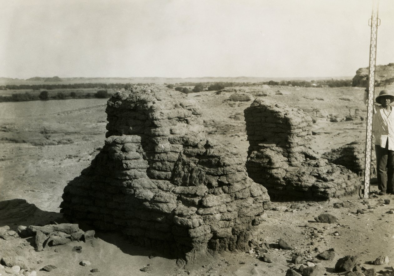 Tombe dans la nécropole, Qasr Ibrim, Egypte, photographie d