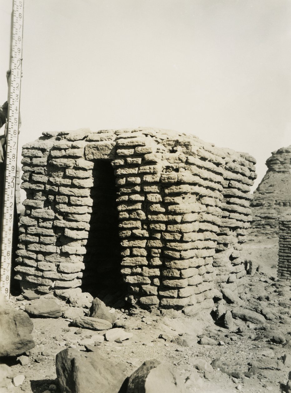 Tombe dans la nécropole nord, Qasr Ibrim, Égypte, photographie d