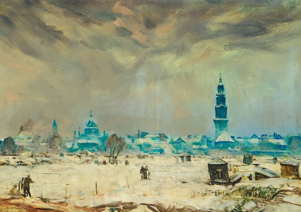 Vue sur Potsdam en hiver - Ulrich Hubner