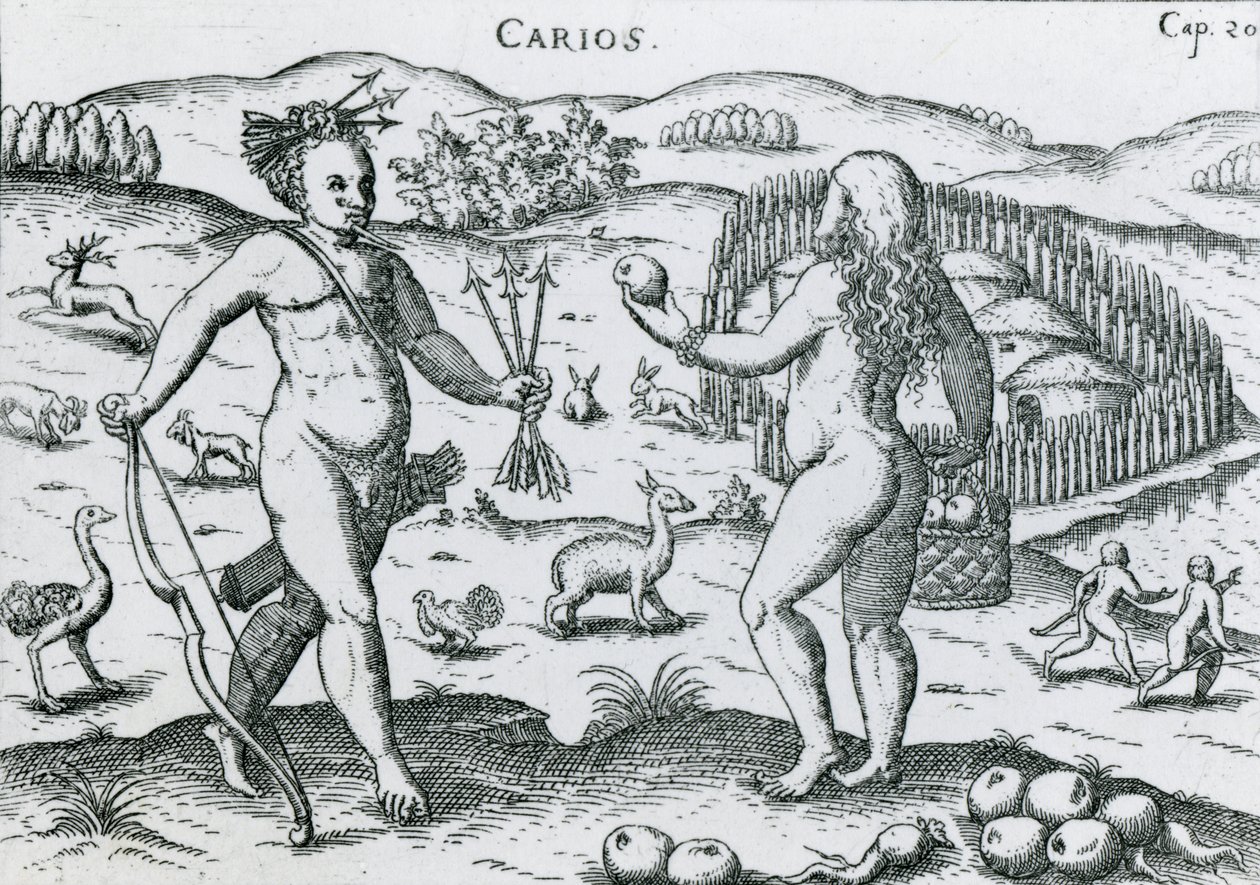 Les Carios du Paraguay, 1599 - Ulrich Schmidl