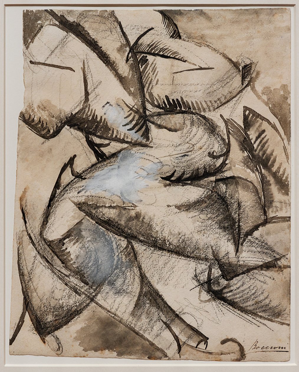 Je veux voir les formes humaines en mouvement (Muscles en mouvement) - Umberto Boccioni