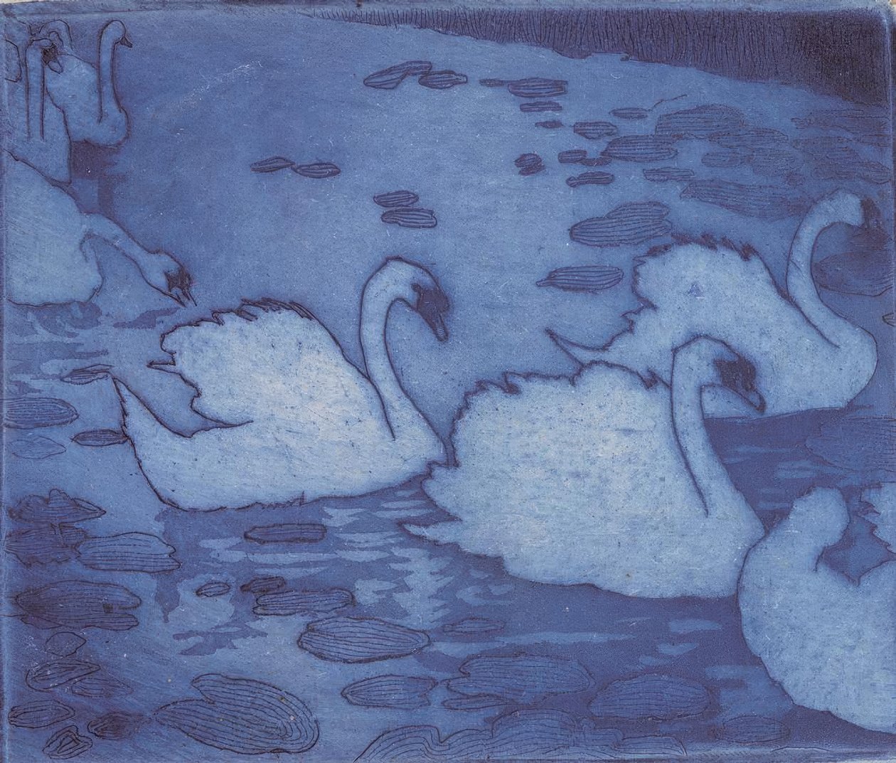 Cygnes - Umberto Boccioni