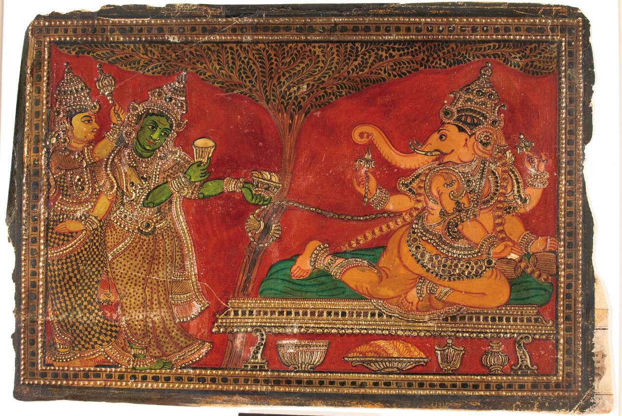 Ganesha et deux assistants - Unbekannt Unbekannt