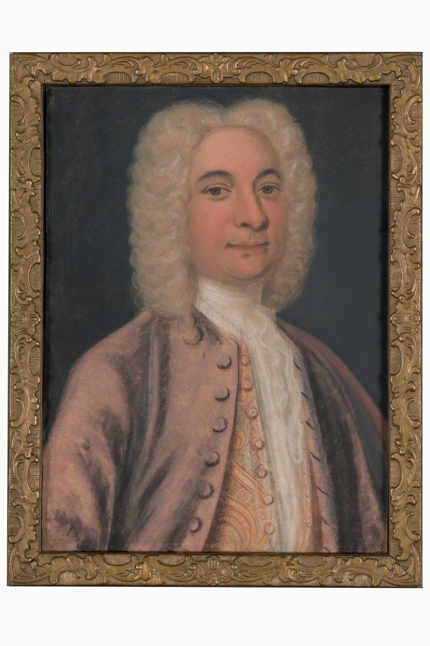 Pastel représentant le portrait d