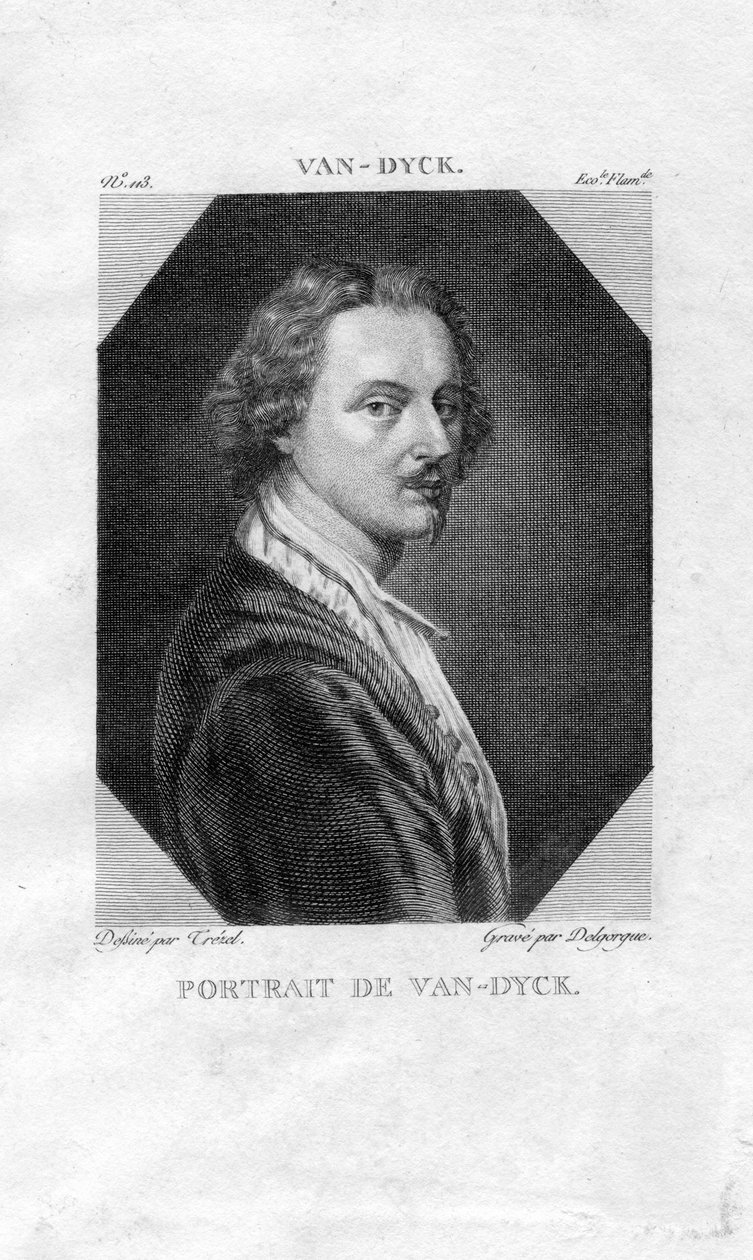 Portrait gravé - Unbekannt Unbekannt