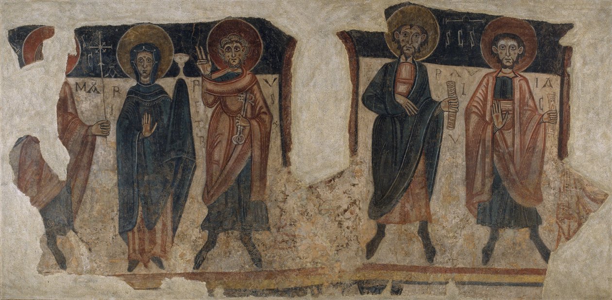 Apôtres avec la Vierge de Sant Romà de les Bons - Unbekannt Unbekannt