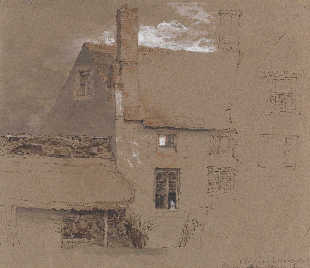 Palais archiépiscopal, Wrotham, Kent - Unbekannt Unbekannt