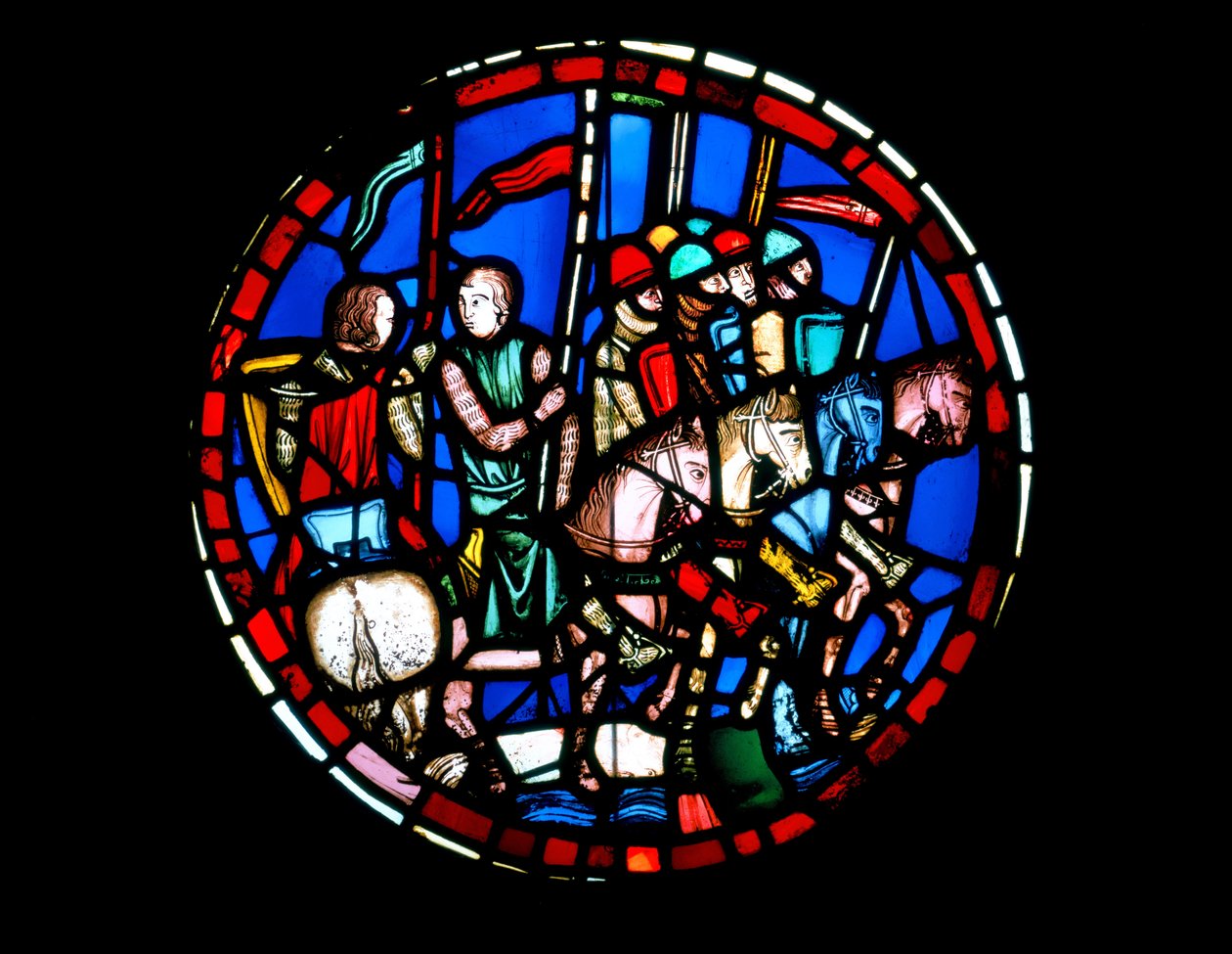 Rondel représentant l
