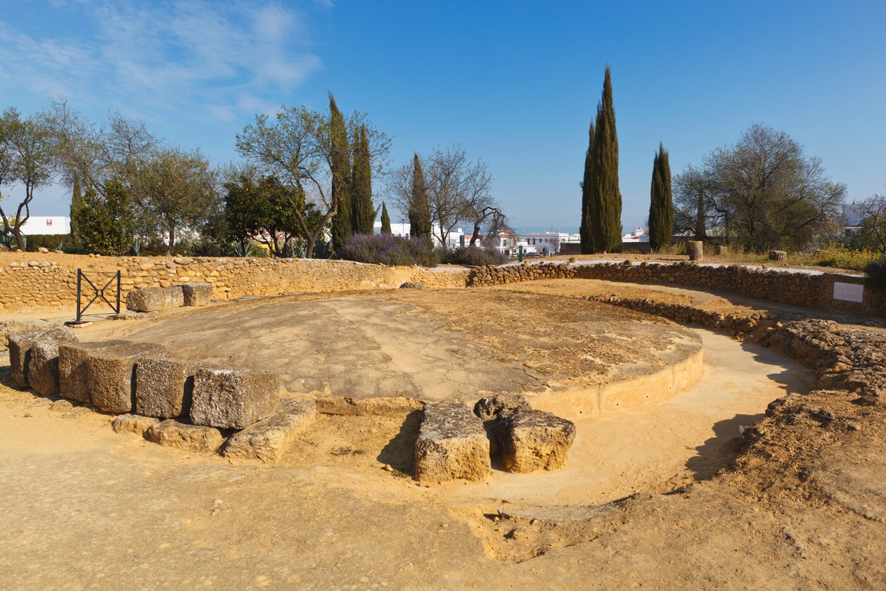 Mausolée circulaire dans la nécropole romaine du complexe archéologique, Carmona, province de Séville, Espagne - Unbekannt Unbekannt
