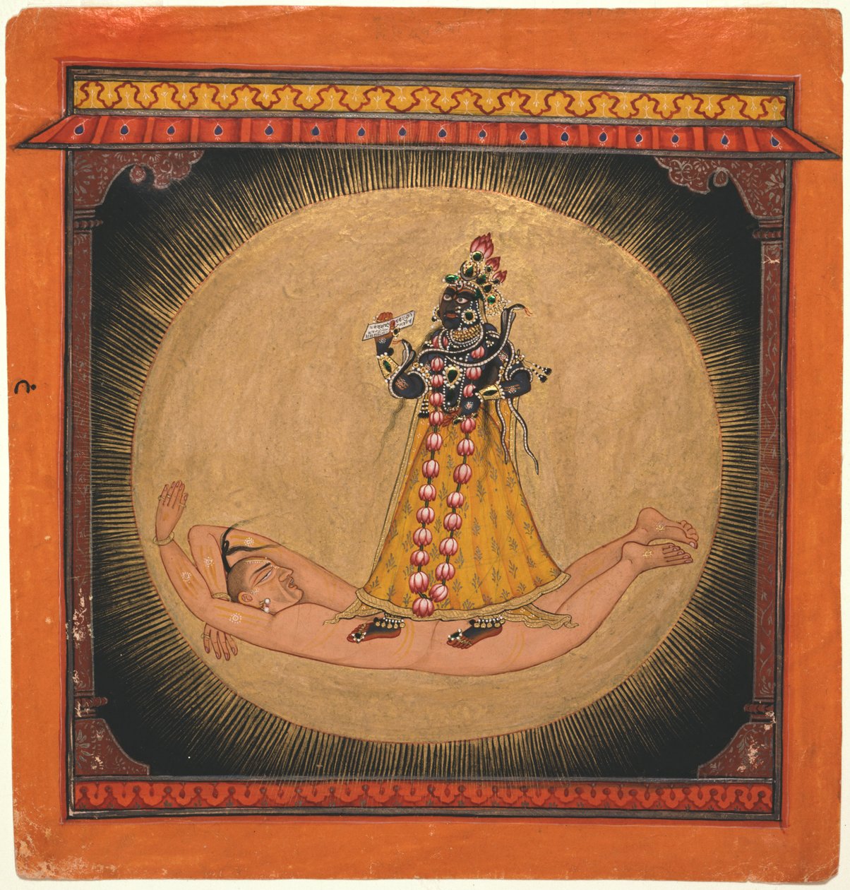 Bhadrakali dans le soleil levant - Unbekannt Unbekannt
