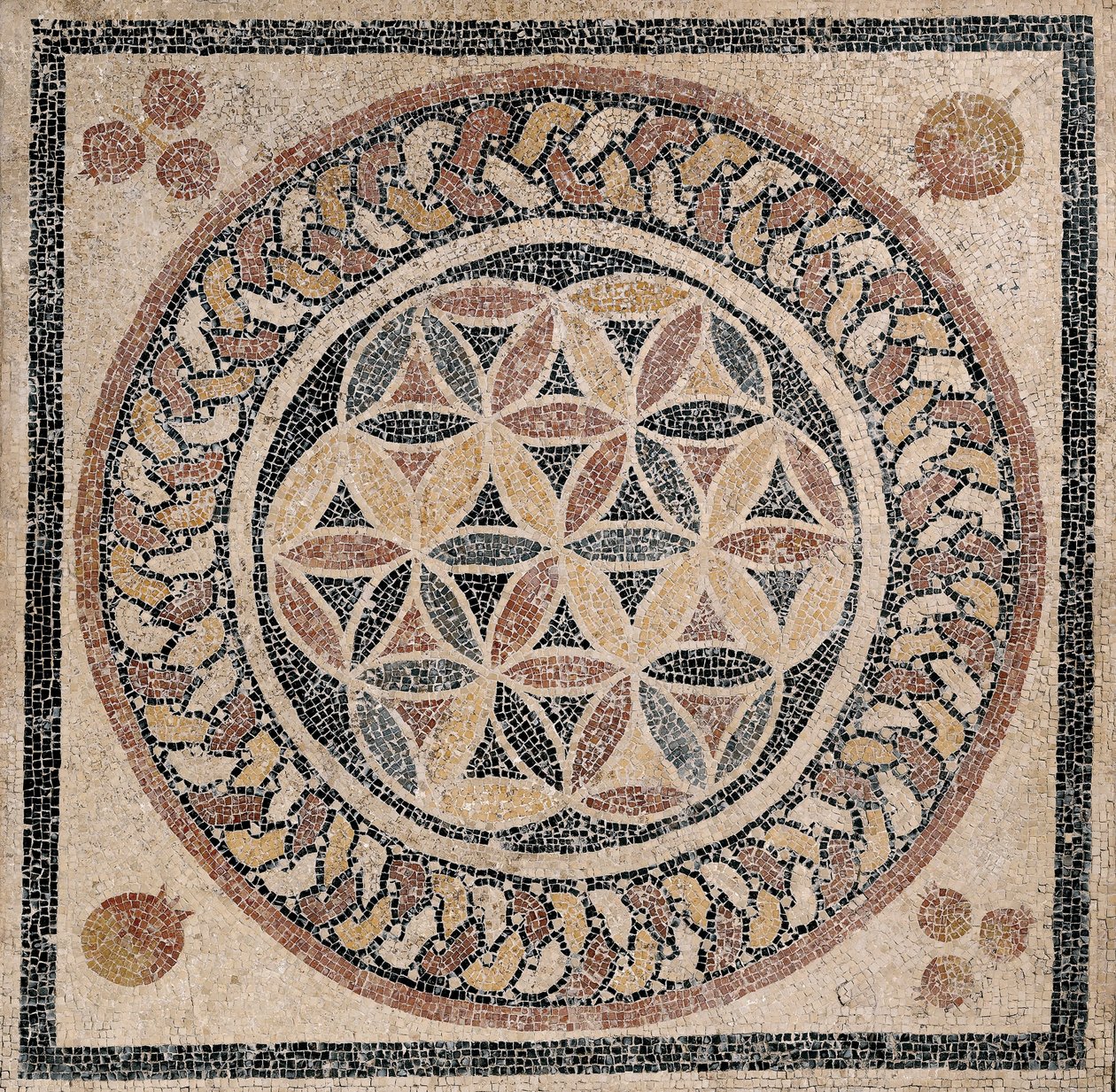 Sol en mosaïque d
