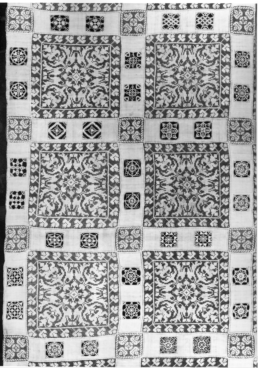 Couvre-lit en broderie - Unbekannt Unbekannt